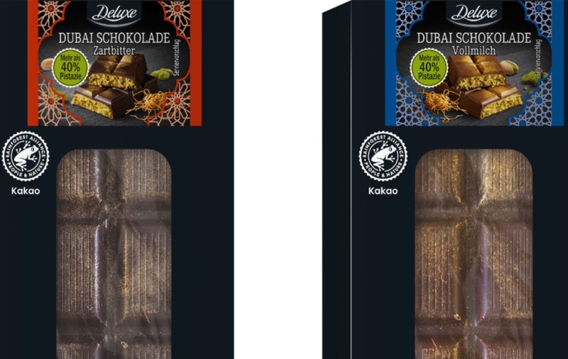Lidl poate continua să vândă „Ciocolată Dubai”, chiar dacă nu a fost făcută în Dubai, dar un alt lanț de supermarketuri nu mai are voie, a stabilit un tribunal german