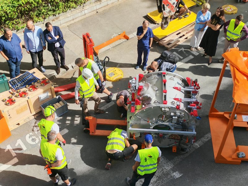 Primul RMN neonatal din România la spitalul Maria Curie Bucuresti