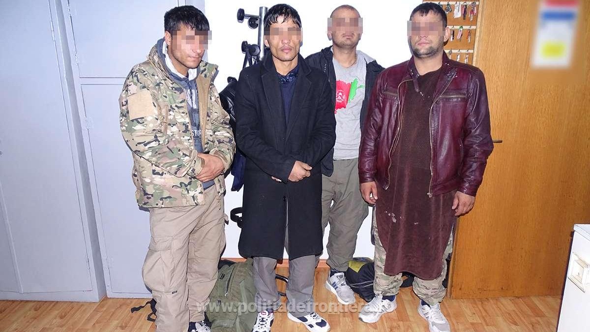 Patru bărbați din Afganistan s-au ascuns într-un camion cu radiatoare ca să intre ilegal în țară