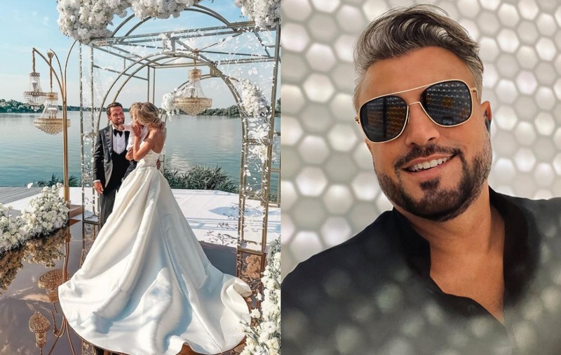 De ce Cătălin Botezatu a lipsit de la nunta Gabrielei Prisăcariu cu Dani Oțil. Creatorul de modă are o relație specială cu mireasa