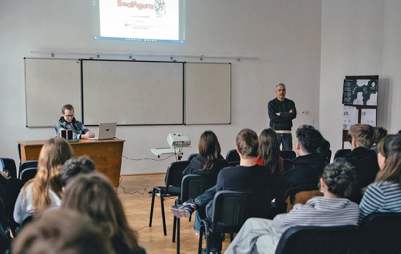 Zoli Toth la BeatAgora Oradea 2026. Sursa foto: Cristina Oltean