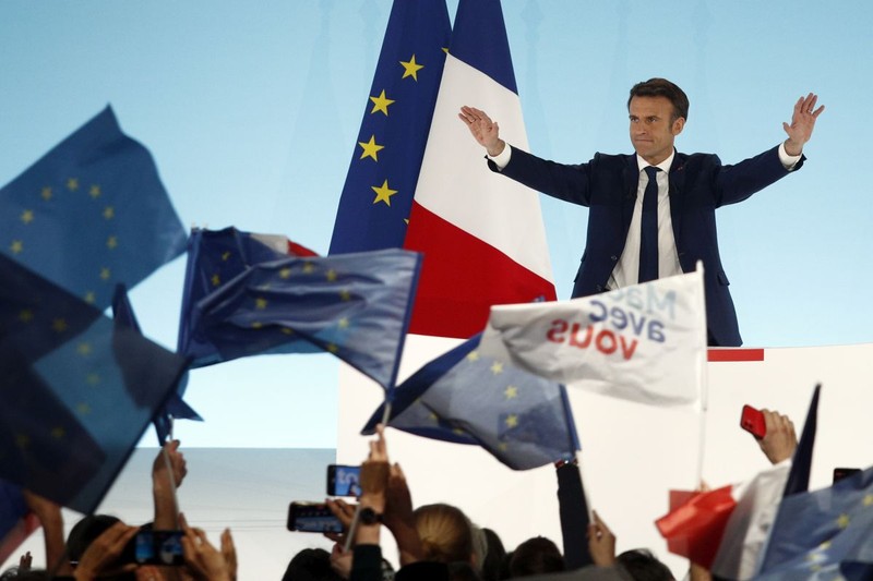 Emmanuel Macron. FOTO: EPA