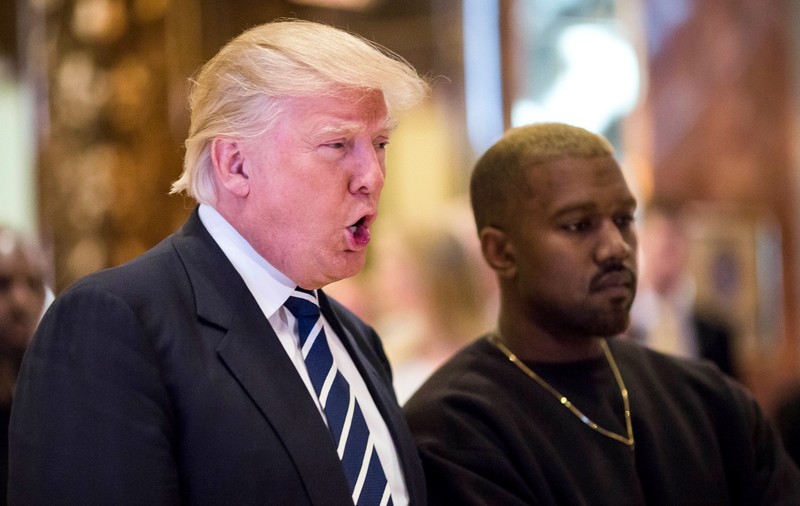 Trump îi mulțumește lui Kanye West pentru mesajele postate pe Twitter
