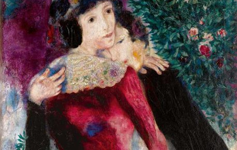 Tabloul lui Marc Chagall, "Les Amoureux", vândut cu aproape 29 de milioane de dolari. Suma a depășit cu mult estimările inițiale
