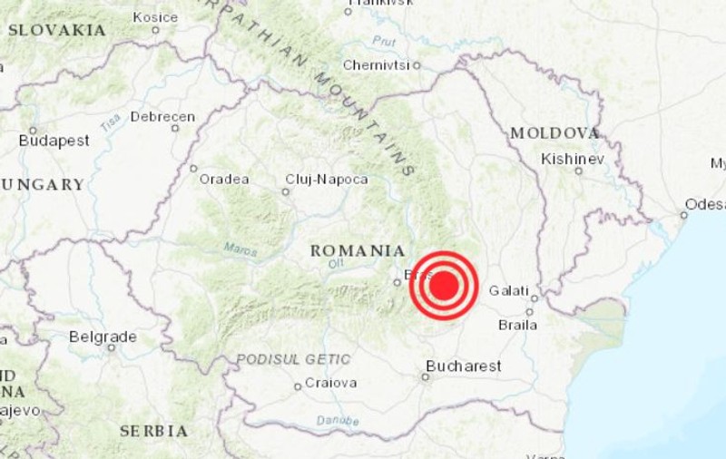 Cutremur cu magnitudinea 4,3 în zona seismică Vrancea. La ce adâncime s-a produs seismul