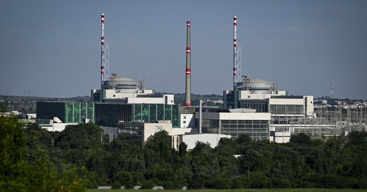 Imagine generală a Centralei Nucleară din Kozlodui, Bulgaria, 23 iulie 2023