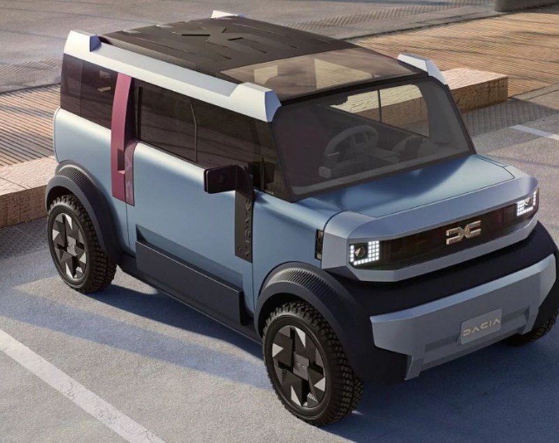 Dacia Hipster: conceptul care vrea să reinventeze mașina electrică are doar 3 metri lungime și visează să bată modelele din China