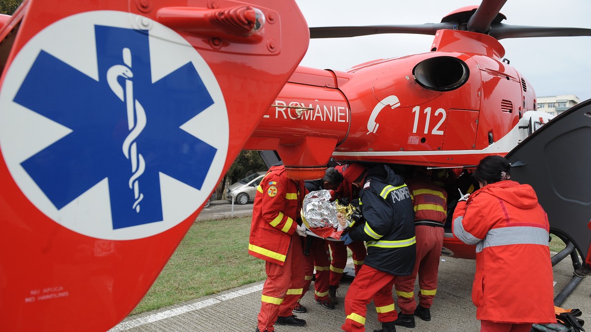 Femeie din Arad rănită într-o explozie