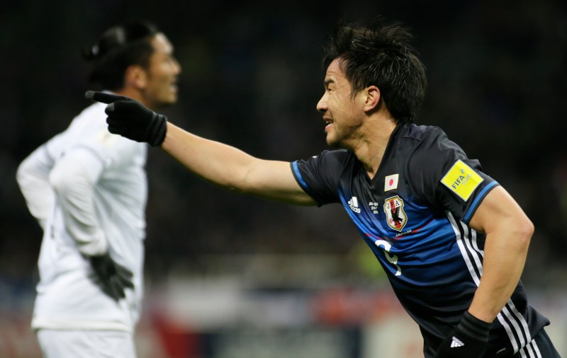 Lotul Japoniei pentru Campionatul Mondial de fotbal Rusia 2018