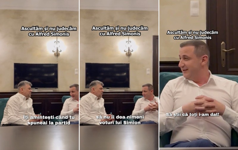 Parchetul General refuză să spună dacă a deschis o anchetă în cazul lui Ciolacu şi Simonis, care au recunoscut: „i-am dat voturi lui Simion”. „S-a pus batista pe ţambal”