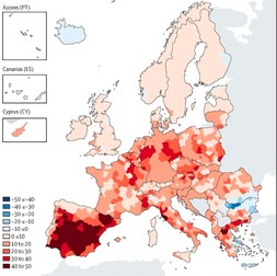mortalitate asociata caldurii europa