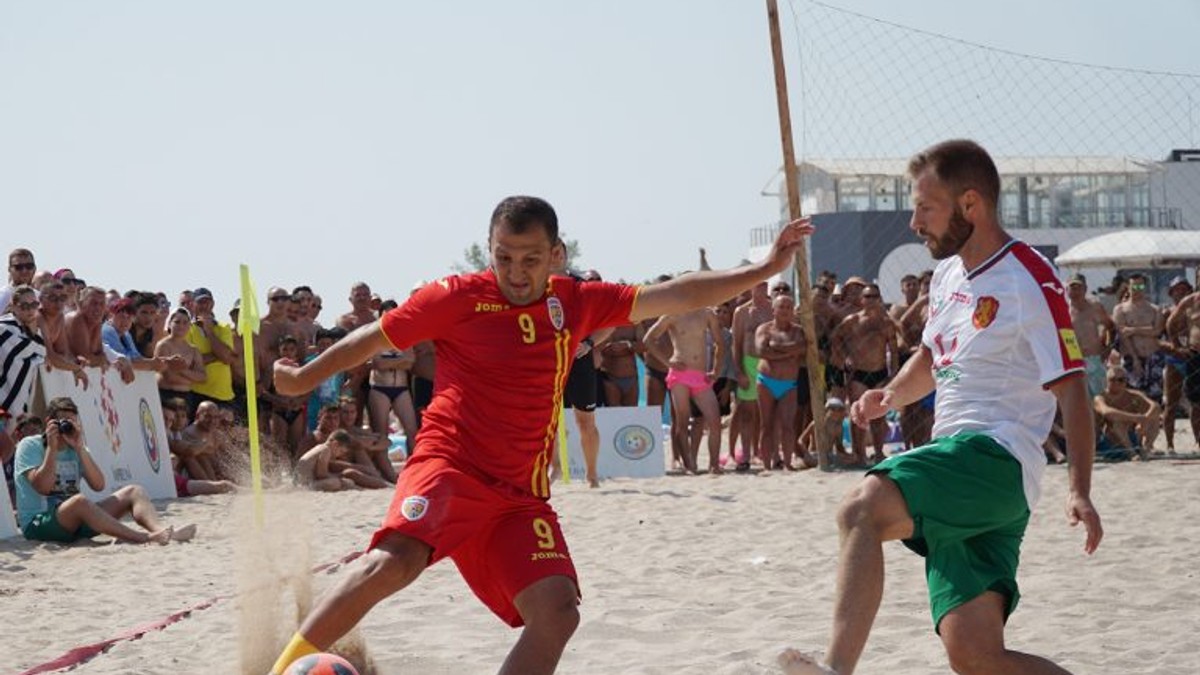 România fotbal pe plajă
