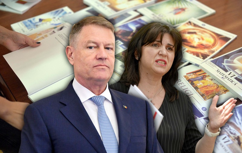 Ce a răspuns președintele Iohannis când a fost întrebat de Libertatea de ce elevii de a VIII-a nu vor avea manual de Română nici măcar online, eșec 100% al ministrului liberal Anisie