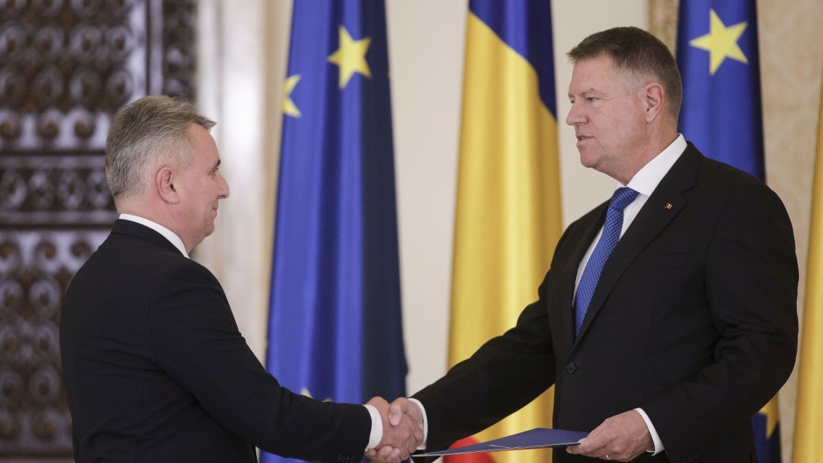 Lucian Bode si Klaus Iohannis. Foto Octav Ganea