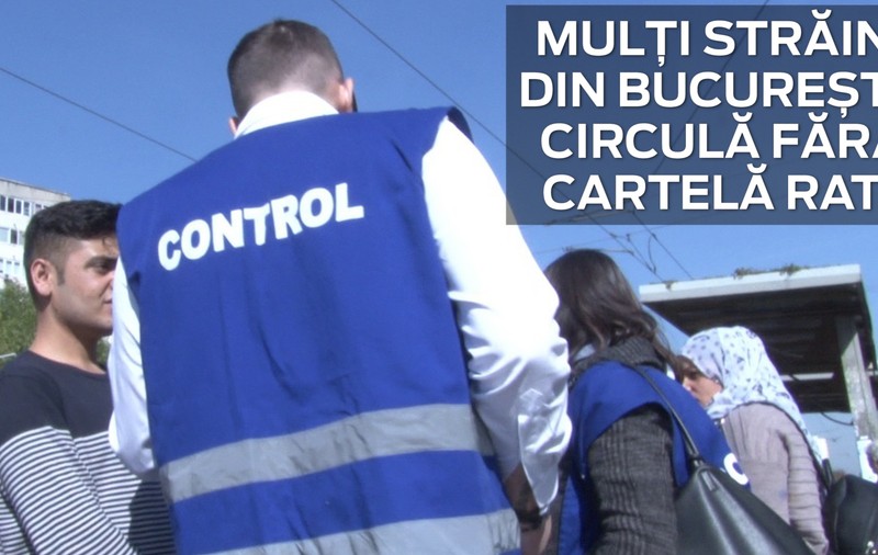 Mulți străini din București circulă fără bilet RATB. Când sunt controlați, se fac că nu înțeleg românește | VIDEO