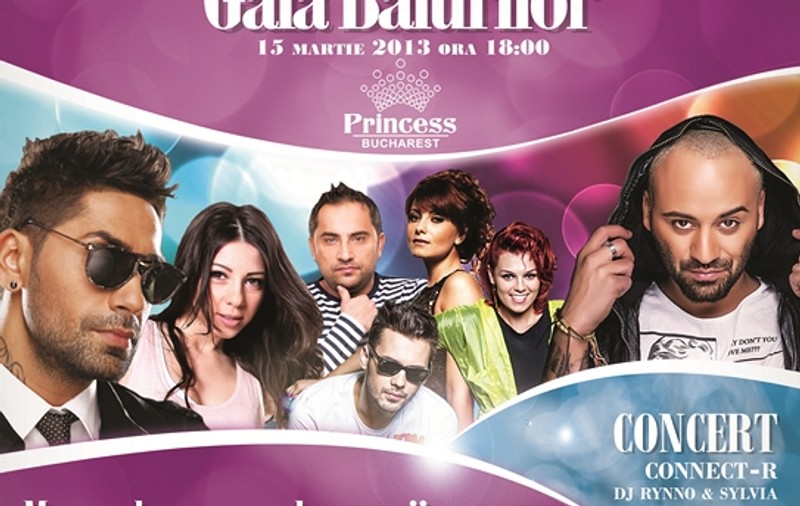 Connect-R, Matteo, Radio Killer şi DJ Rynno & Sylvia cântă la Gala Balurilor