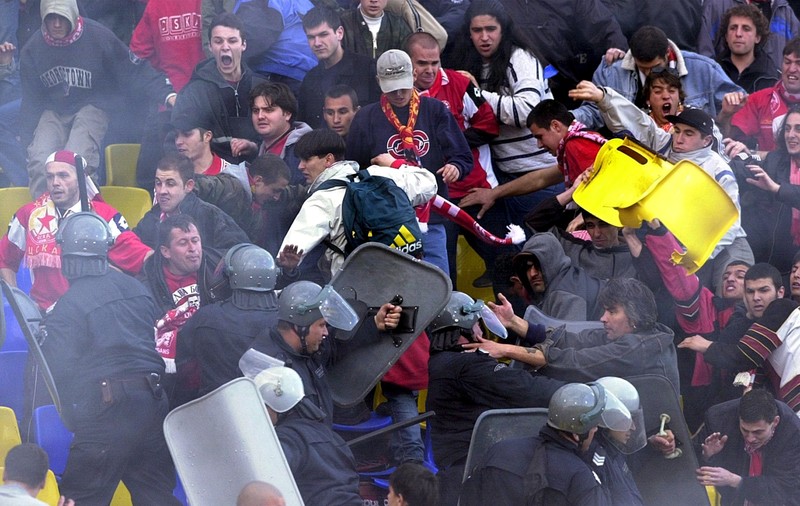 VIDEO / Incidente grave la derby-ul Bulgariei, Levski - ŢSKA