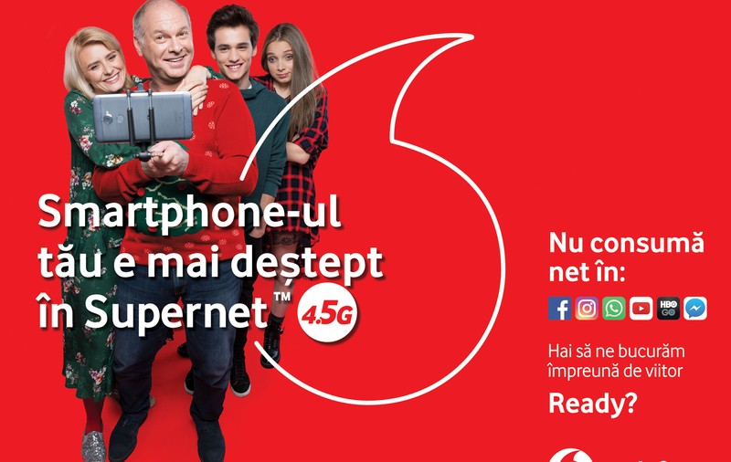 Abonații Vodafone România pot alege tipurile de aplicații în care smartphone-ul lor nu consumă date