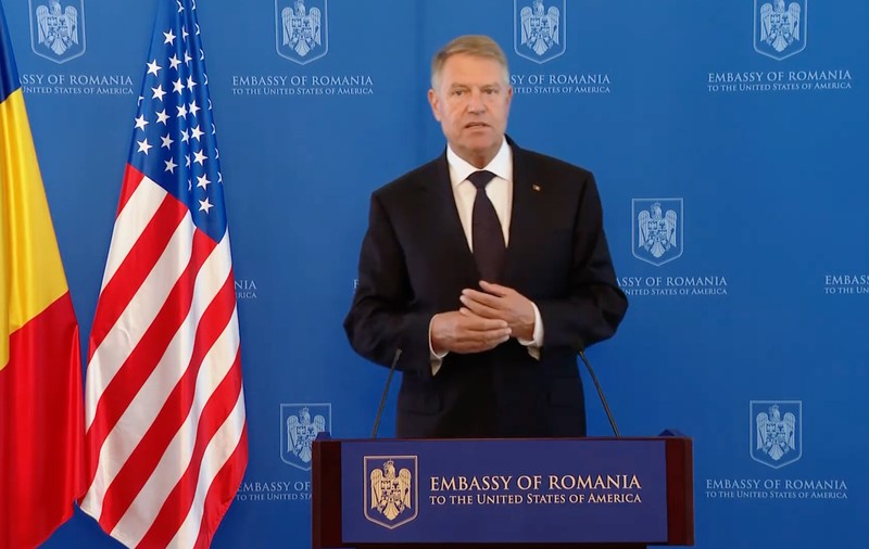 Iohannis, din SUA, despre ajutor pentru Ucraina: Este o discuţie destul de intensă despre cine poate să ofere sisteme Patriot / România nu poate rămâne fără apărare antiaeriană