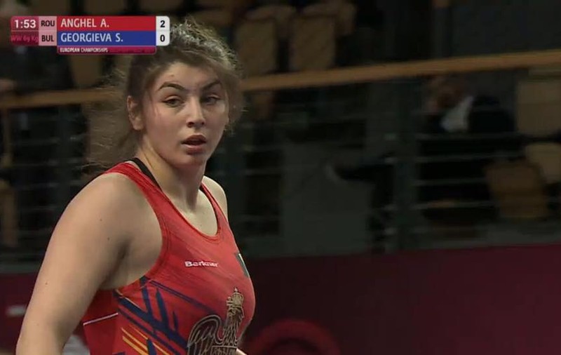 Alexandra Anghel a cucerit medalia cu bronz la Europenele de lupte Under-23 din Ungaria