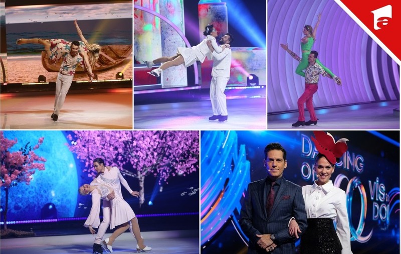 Finaliști „Dancing on Ice” 2022. Ce echipă a fost eliminată în semifinală: „A fost superbă experiența asta”
