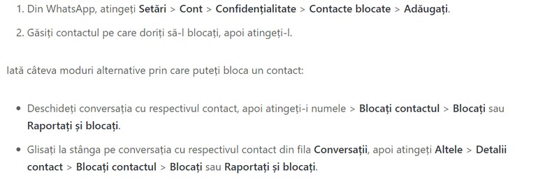Cum blochezi pe cineva