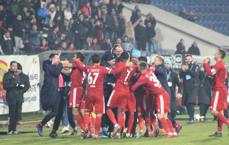 Liga 1, etapa a 26-a. Botoșaniul bate Iașiul și termină sezonul regular pe locul 3. Clasamentul din play-off și play-out și programul primei etape