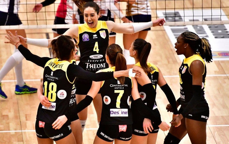 Divizia A1 la volei feminin, play-off, etapa a patra. Blajul a trecut de Bacău, CSM Târgoviște a bătut la București!