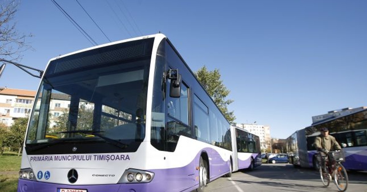 Șofer al Societății de Transport Public Timișoara, prins beat mort la volan
