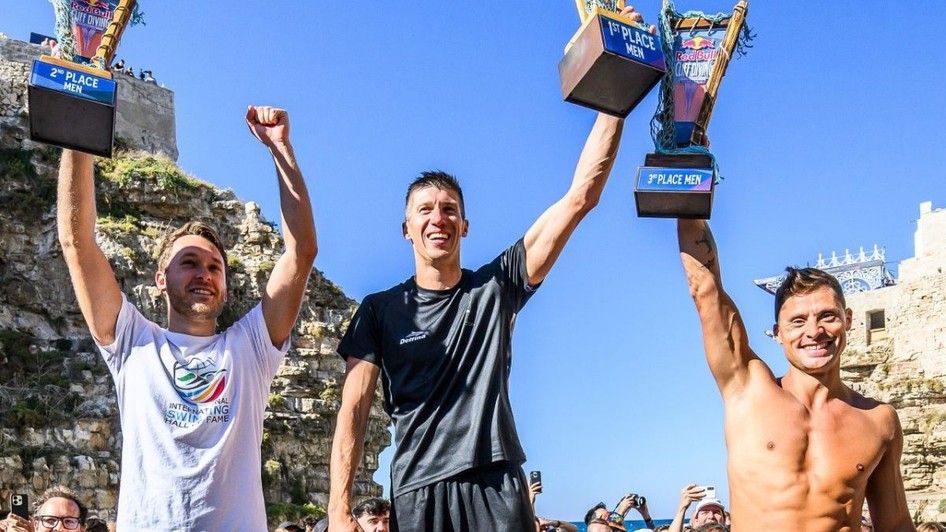 Constantin Popovici, locul 3 la Red Bull Cliff Diving | Foto: Red Bull