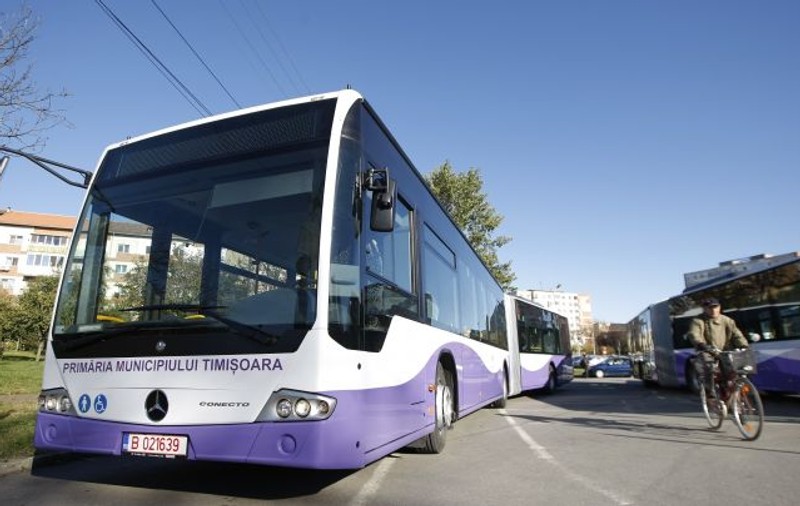 UPDATE: Șofer al Societății de Transport Public Timișoara, prins beat la volan. Autobuzul era plin cu călători