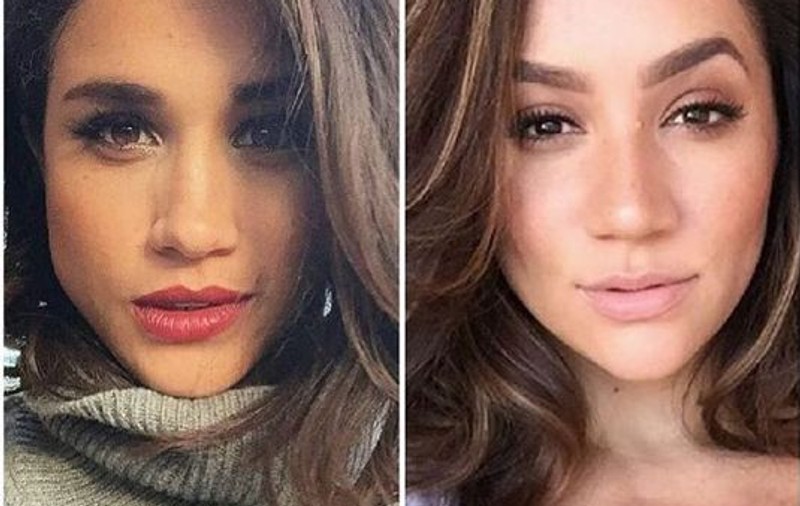 Zici că-i sora geamănă a lui Meghan Markle. Asemănarea unui model XXL cu soția Prințului Harry este uluitoare | FOTO