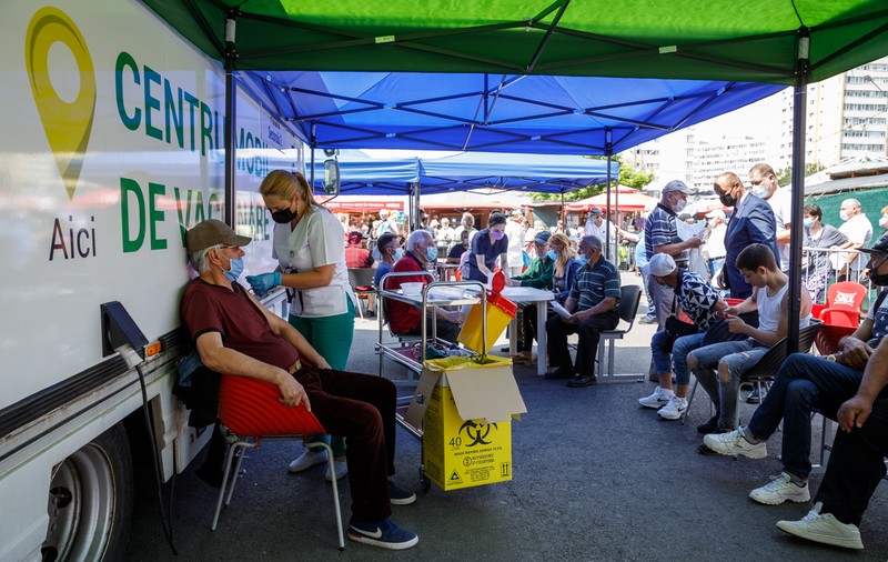 Un nou bilanț scăzut al vaccinării anti-COVID. Cum arată graficul imunizării din ultimele 24 de ore