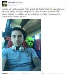 Mesajul lui Nicolae Stanciu