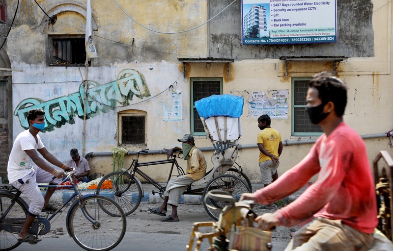 Imagine din Calcutta, India, din 09 mai 2020. EPA-EFE/PIYAL ADHIKARY