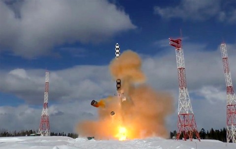 Rusia se pregătește să testeze pe 9 mai noua sa rachetă nucleară, Sarmat, după două eșecuri consecutive