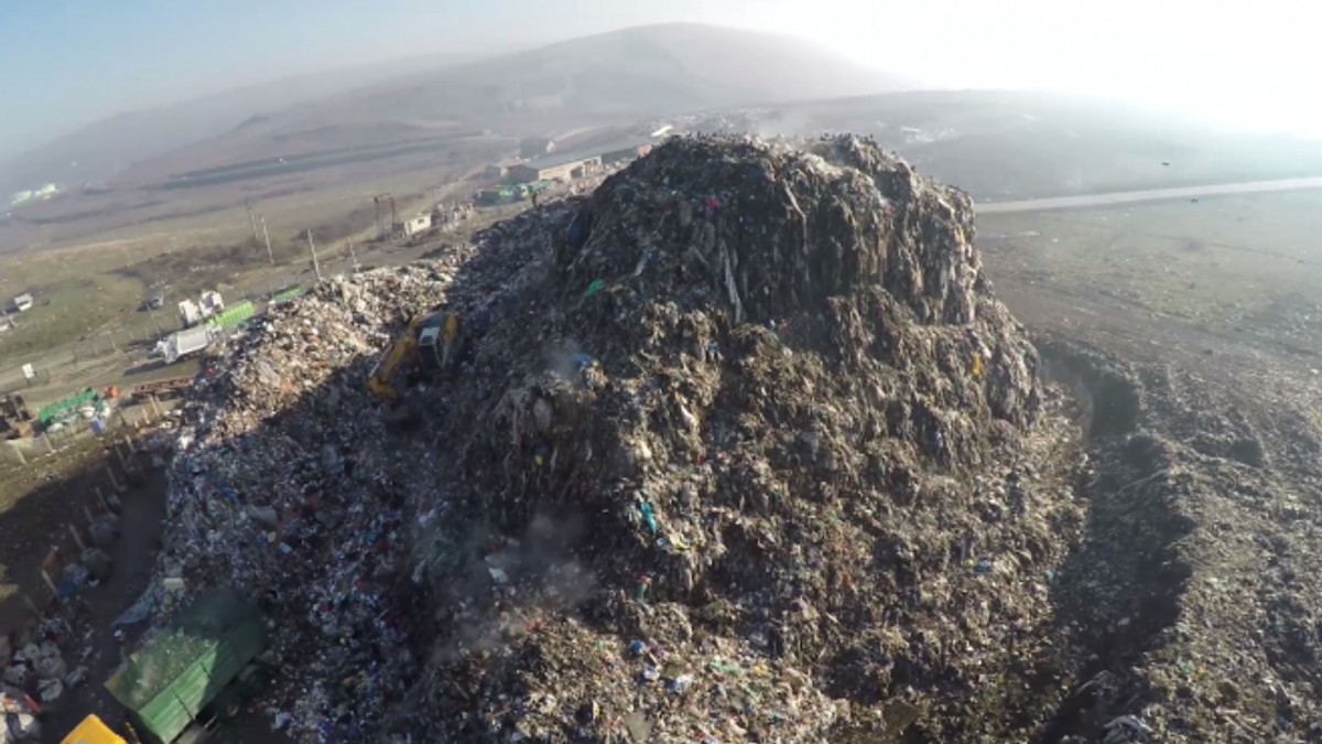 Poluare în râul Someșul Mic din cauza levigatului de la Pata Rât
