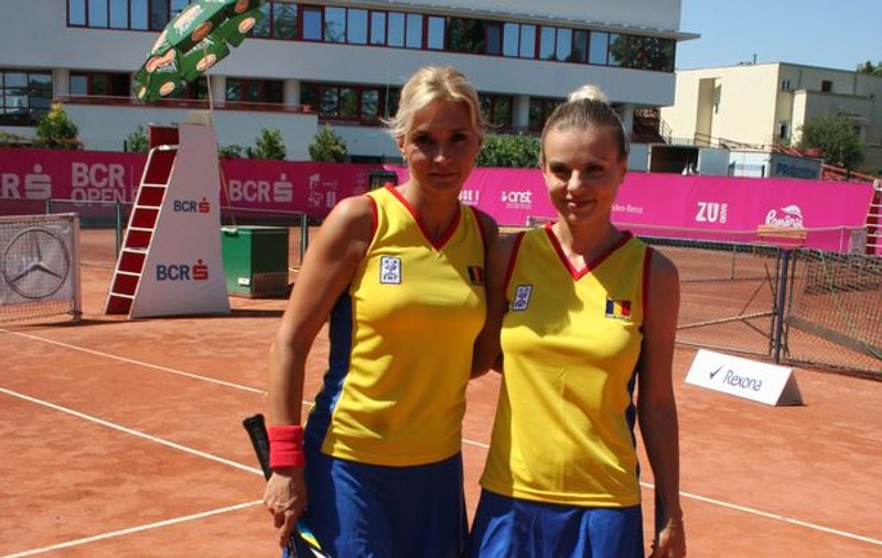 JOJO a jucat tenis cu Ruxandra Dragomir, la BCR Open Romania