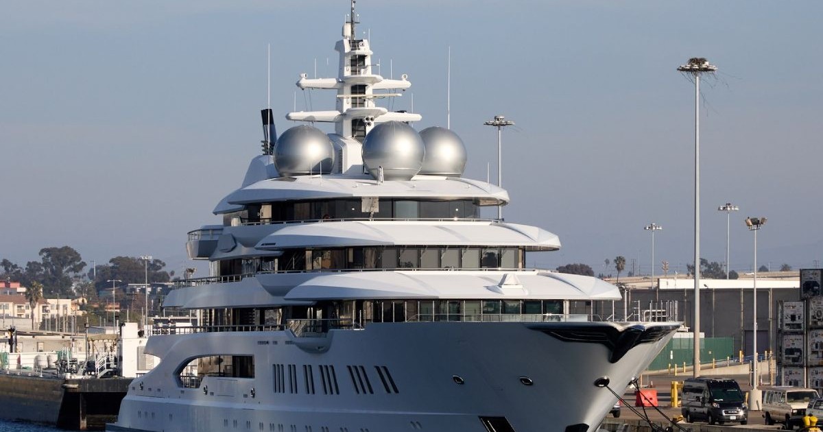 Amadea, iahtul de lux confiscat de la oligarhul rus Suleiman Kerimov
