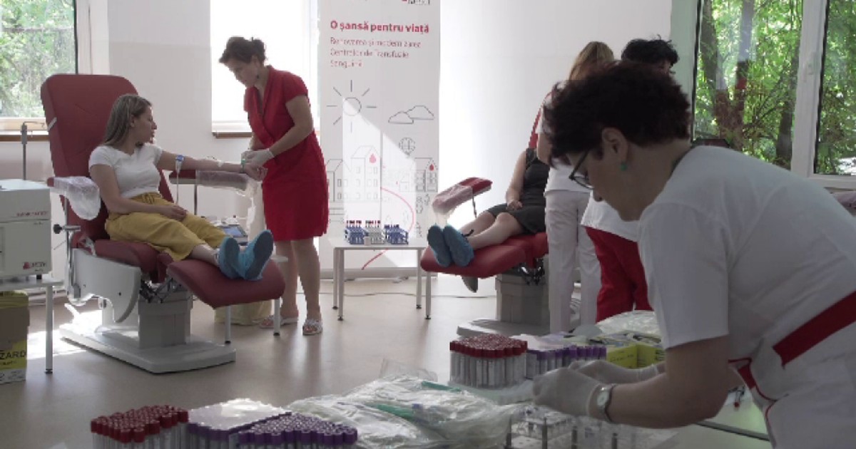Zeci de medici de la Spitalul Fundeni au donat sânge pentru pacienții lor (foto ProTv.ro)