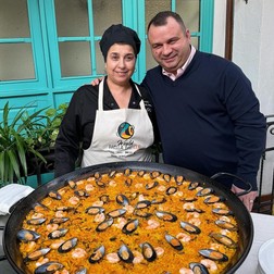 Chef Rodica Plăcintă și Sorin Barbu