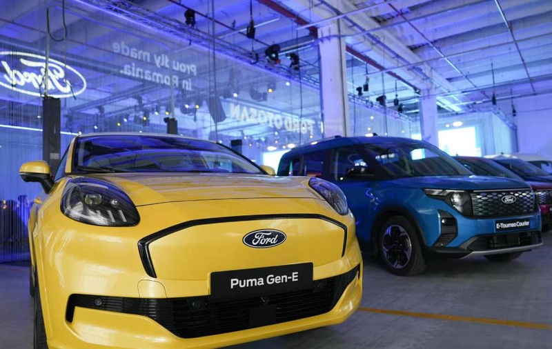 Primele mașini electrice Ford fabricate la Craiova vor fi livrate în Europa