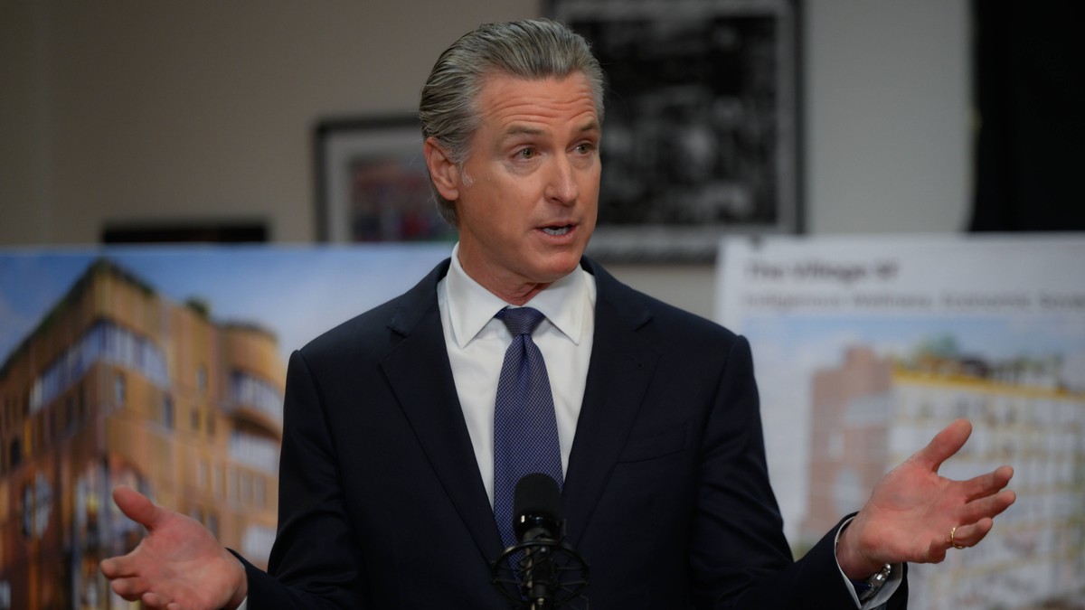 Gavin Newsom, guvernatorul Californiei Foto: Imago