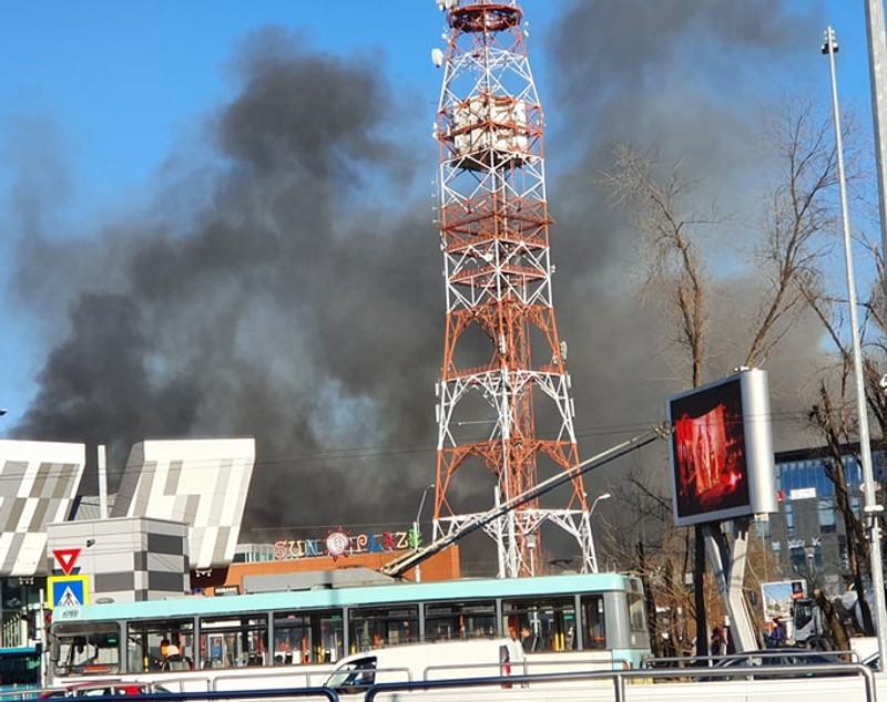 Incendiu puternic în Delta Văcărești. ISU București: Focul a fost provocat