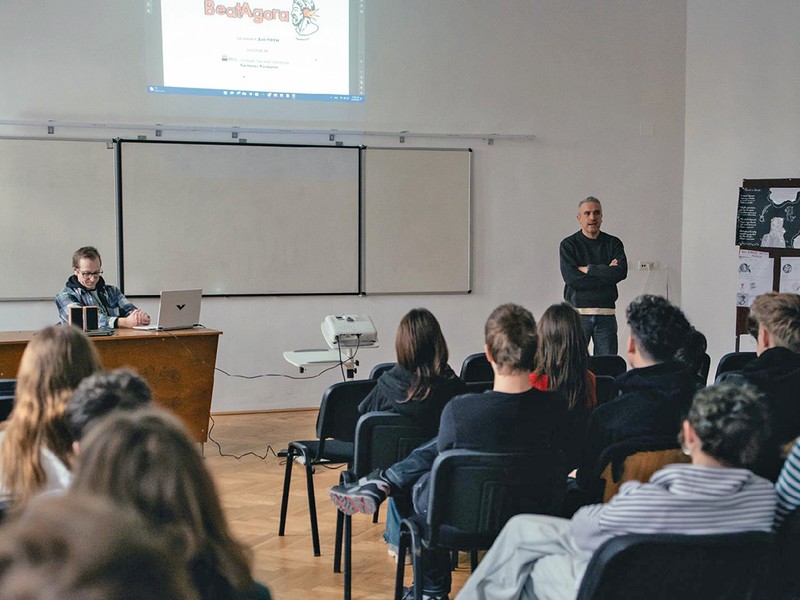 Zoli Toth la BeatAgora Oradea 2026. Sursa foto: Cristina Oltean