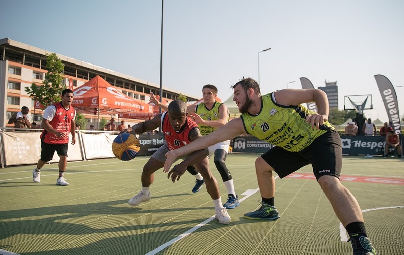 Baschet 3x3 cu militarii americani de la baza Mihail Kogălniceanu