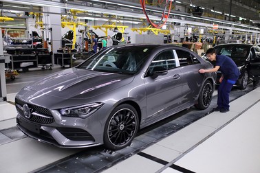 Modelul Mercedes CLA este produs la Kecskemet, în Ungaria Sursa: Daimler