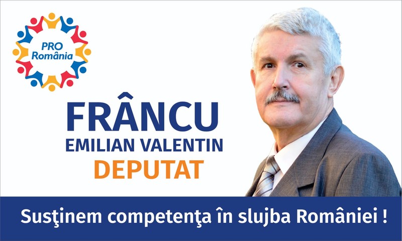 Emilian Frâncu, autor a două teze de doctorat și condamnat pentru fapte de corupție, ocupă primul loc pe lista Pro România pentru Camera Deputaților