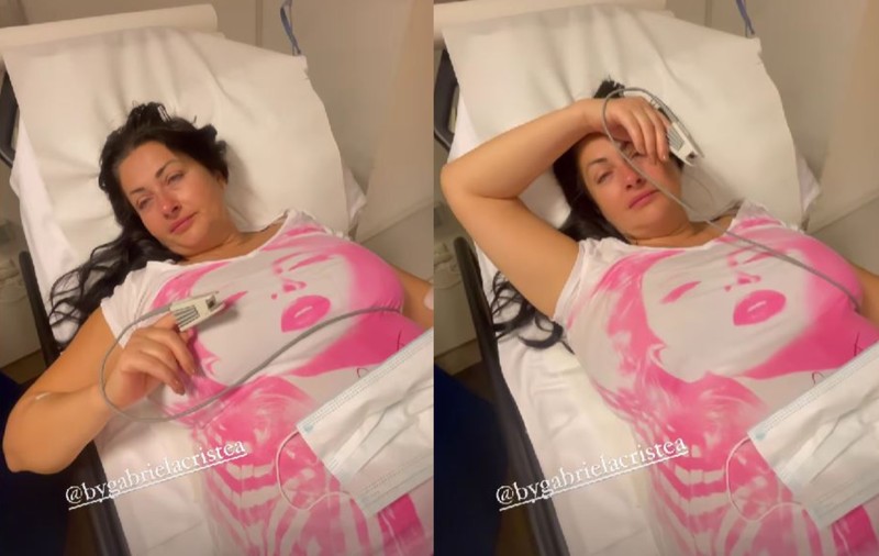 Gabriela Cristea a ajuns la spital în această dimineață. Tavi Clonda i-a fost alături