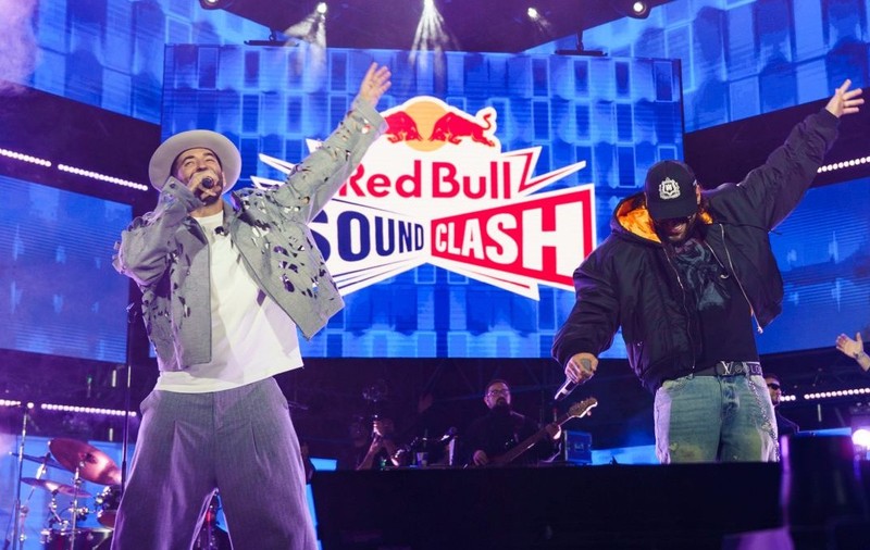Smiley și Ian pe scena Red Bull SoundClash | Foto: Red Bull